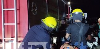 Foto: Dos motociclistas son protagonista de accidente de tránsito en Río Blanco / TN8