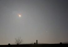 Captan en video cómo un asteroide toma fuego al entrar en la atmósfera
