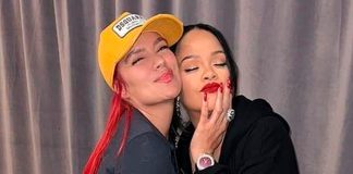 "¡Te amo mamasota!": Dice Karol G al conocer personalmente a Rihanna