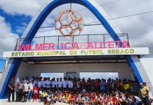 Sébaco goza de una remodelación en su estadio de fútbol