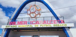 Sébaco goza de una remodelación en su estadio de fútbol