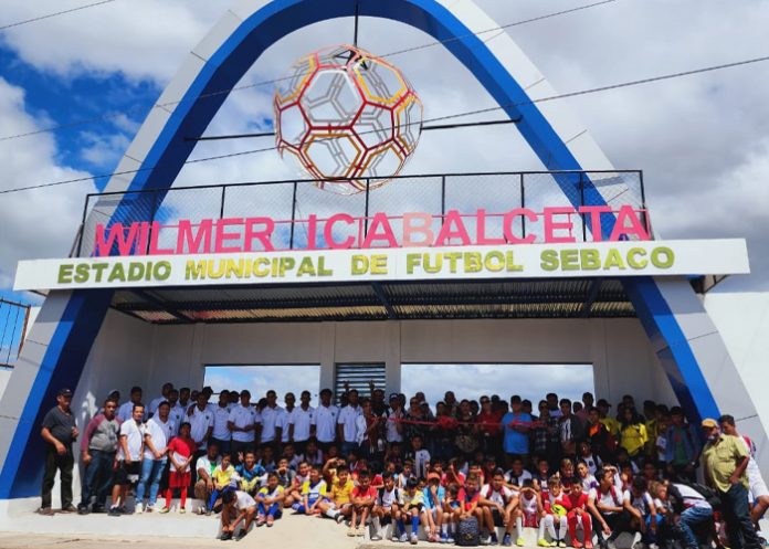 Sébaco goza de una remodelación en su estadio de fútbol
