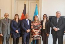 Nicaragua sostuvo encuentro con secretario general del SICA en Berlín