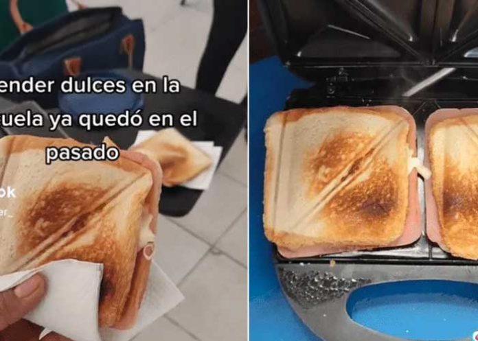 ¡Emprendedor! Alumno se viraliza por vender sándwiches en aula de clases