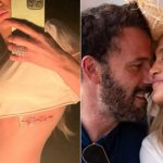 «Para fortalecer el amor» Jennifer Lopez le dedica tatuaje a Ben Affleck Jennifer Lopez sorprende con nuevo tatuaje dedicado a Affleck
