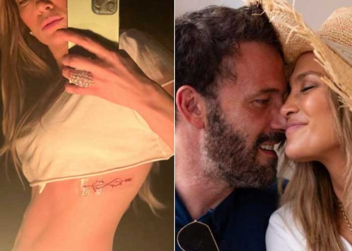 Jennifer Lopez sorprende con nuevo tatuaje dedicado a Affleck