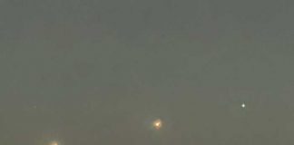 Difunden nuevas imágenes de ovnis en los cielos