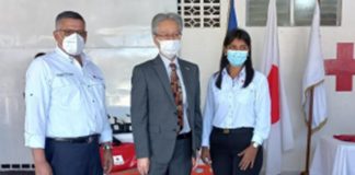 Cruz Roja en Masaya recibe donación de ambulancia y equipo médico por parte de Japón
