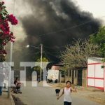 Voraz incendio reduce a cenizas una humilde vivienda en Somotillo, Chinandega Voraz incendio reduce a cenizas una humilde vivienda en Somotillo, Chinandega