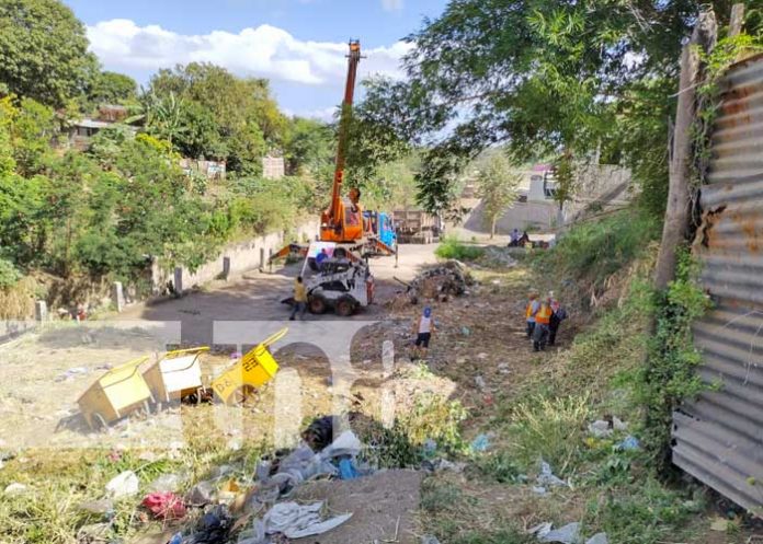 1 ¡No botés la basura en las calles! Alcaldía de Managua supervisa limpieza en cauces