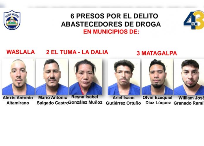 1 Policía de Nicaragua pone tras las rejas a delincuentes en Granada y Matagalpa