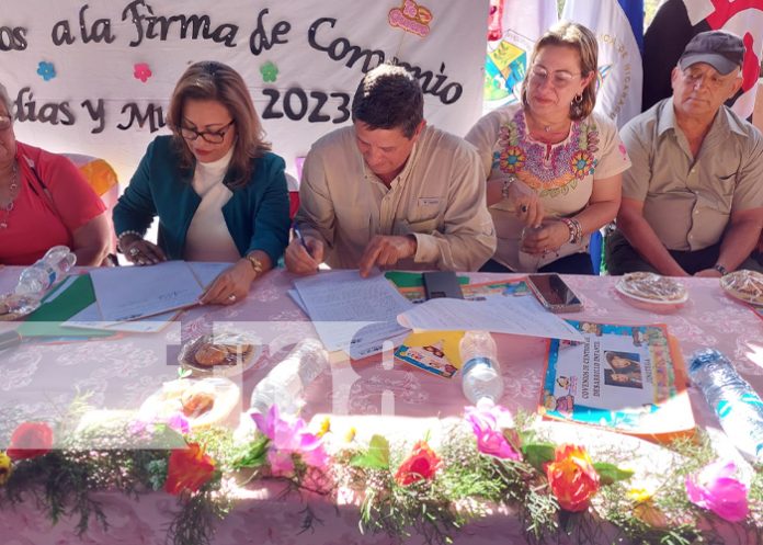 Firman importante convenio para Centro de Desarrollo Infantil en Jinotega