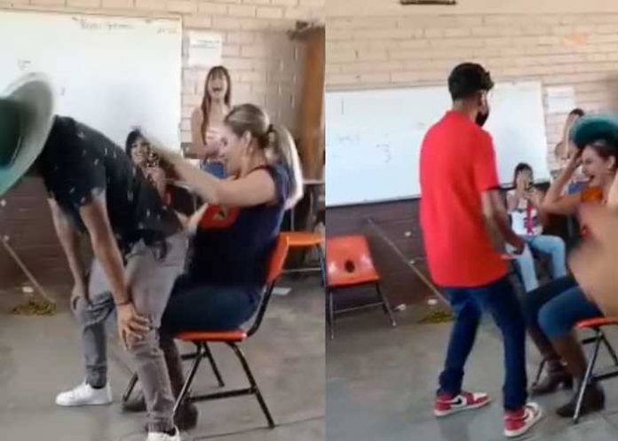 1 “Todo para pasar”: alumnos “perrean” a maestra en clases y se vuelven viral