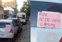 Mujer deja “lindo mensaje” a novio pegado en su carro