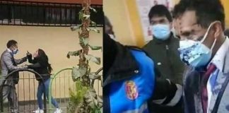 Hijos irrumpen en la boda de su padre por no pasarles la pensión
