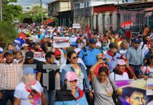 Foto: Caminata de victoria en honor al General Sandino en León, Somoto y Nueva Segovia / TN8