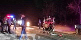 Imprudente caponero provoca la muerte de una mujer en Xiloá, Managua