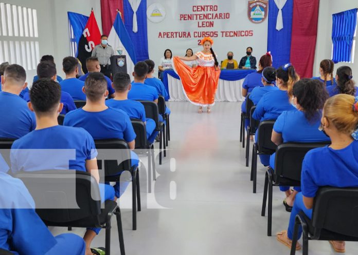 1 Foto: Privados de libertad de León y Bluefields iniciaran su año lectivo con cursos técnicos / TN8