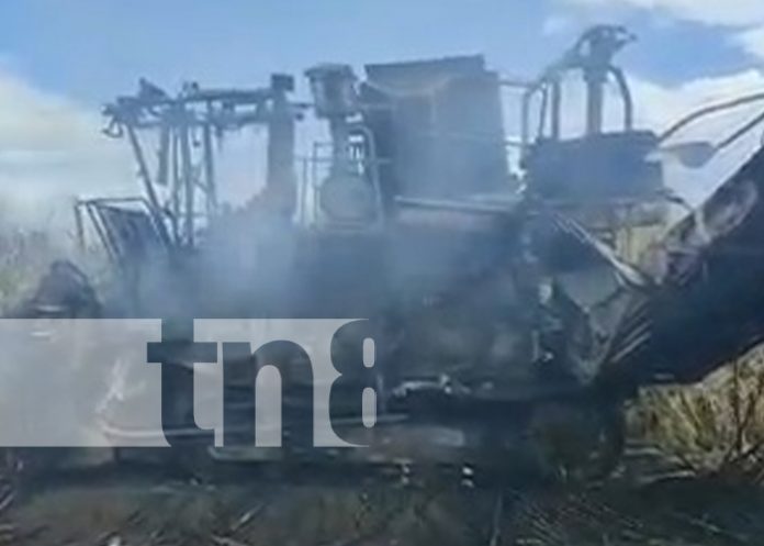 Foto: Trabajadores de Ingenio CASUR se llevan el susto de sus vidas en Rivas / TN8