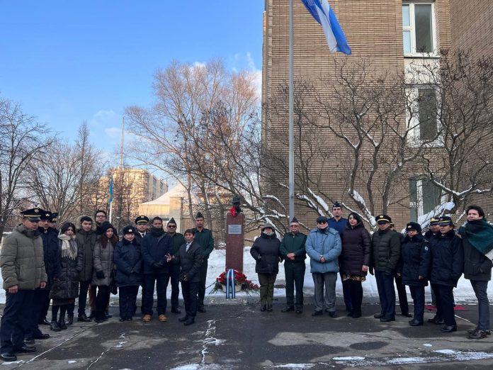 Foto: Conmemoramos en Moscú a Nuestro Héroe Nacional, General Augusto C. Sandino