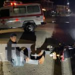 Choque entre camioneta y motociclista dejó dos lesionados en Juigalpa, Chontales Foto: Choque entre camioneta y motociclista dejó dos lesionados en Juigalpa, Chontales / TN8