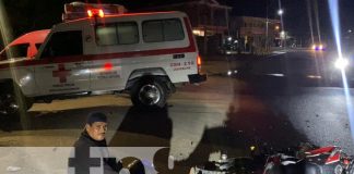 Foto: Choque entre camioneta y motociclista dejó dos lesionados en Juigalpa, Chontales / TN8