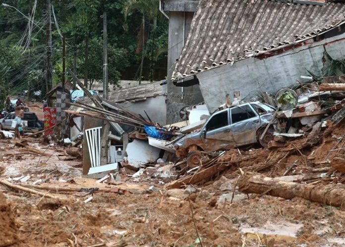 1 Foto: Incrementan a 57 los fallecidos por lluvias en Sao Paulo, Brasil / Cortesía