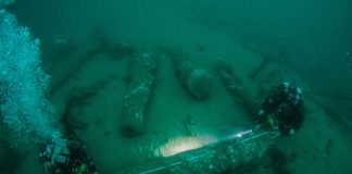 Foto: Increíble vista del naufragio en el que viajó un futuro monarca en el siglo XVII / Cortesía