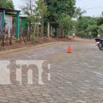 Foto: Alcaldia de Juigalpa inauguró una nueva calle adoquinada en el barrio 30 de Mayo / TN8