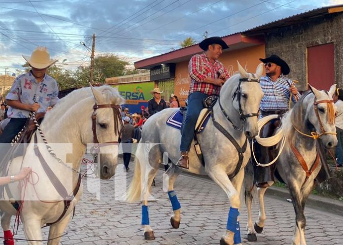 Foto: La Libertad y Boaco disfrutan de un colorido desfile hípico / TN8