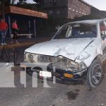 Accidente sobre la Carretera Panamericana en Somoto deja dos personas lesionadas