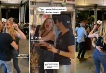 “Ya lo va a demandar”: Joven se viraliza por bailar cumbia con Amber Heard “Ya lo va a demandar”: Joven se viraliza por bailar cumbia con Amber Heard