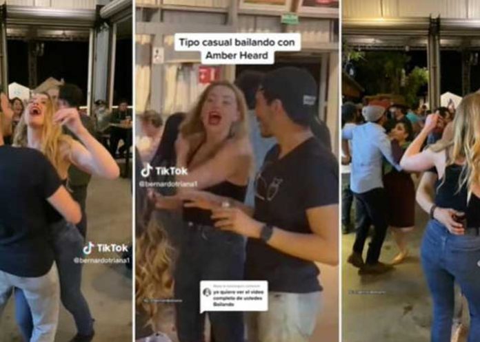 1 “Ya lo va a demandar”: Joven se viraliza por bailar cumbia con Amber Heard