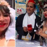 ¿Se le pelaron los cables? Mujer se casa con su perro el Día de San Valentín Excongresista se casó con su perro en el Día de San Valentín