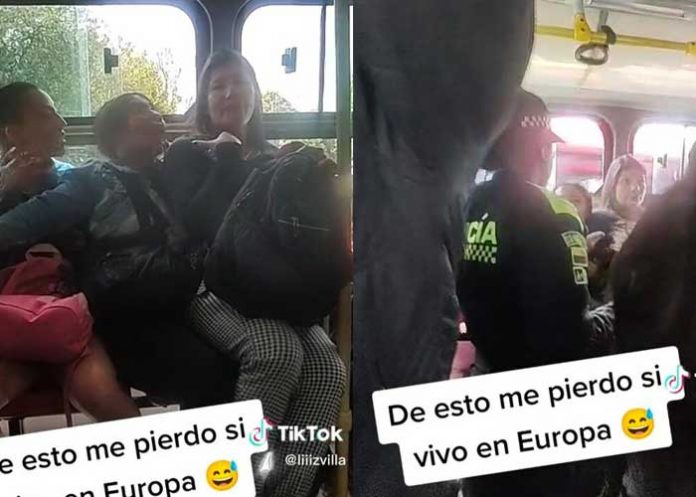 11 Mujeres terminan en pleito por un asiento en el transporte público
