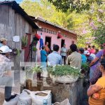 Foto: Familias de comunidades lejanas en Matagalpa con proyectos de energía eléctrica / TN8