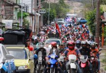 Foto: Familias de Somoto se sumaron a la marcha por la paz y la dignidad nacional / TN8