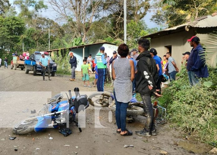 Foto: Supuesta invasión de carril provoca accidente en Jalapa / TN8