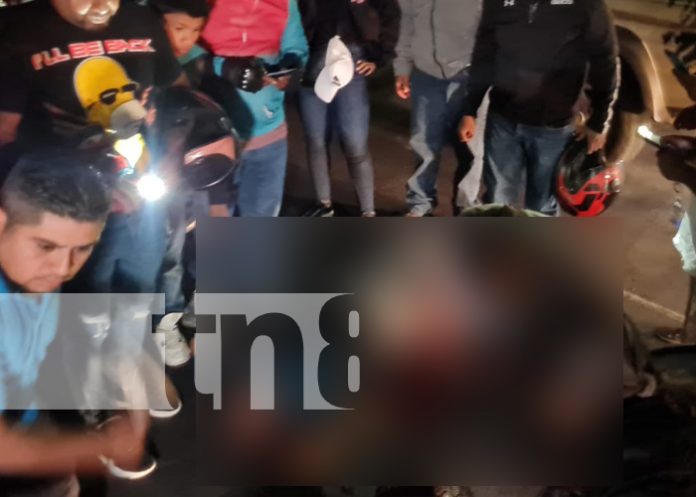 2 Fatal accidente de tránsito deja un muerto y un lesionado en Carretera a Masaya