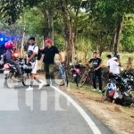 Irresponsable motociclista termina lesionado en accidente en Nueva Segovia Foto: Irresponsable motociclista termina lesionado en accidente en Nueva Segovia / TN8