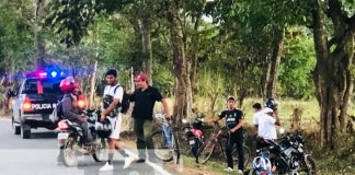 Foto: Irresponsable motociclista termina lesionado en accidente en Nueva Segovia / TN8