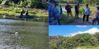 ENACAL junto al EPN realizan mantenimiento de la presa “El Diamante” en Boaco