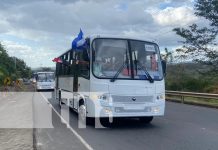 Juigalpa recibe cinco nuevas unidades de buses rusos Juigalpa recibe cinco nuevas unidades de buses Rusos
