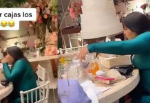 “No la inviten”: mujer se llevó los caramelos de una boda en cajas “No la inviten”: mujer se llevó los caramelos de una boda en cajas