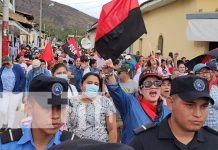 Foto: Ocotal camina para celebrar la paz con el Gobierno del Frente Sandinista / TN8