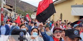Foto: Ocotal camina para celebrar la paz con el Gobierno del Frente Sandinista / TN8