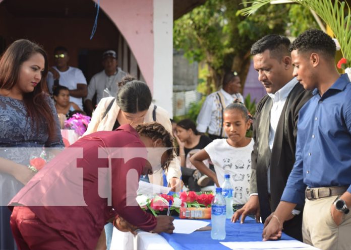 3 Foto: Bodas masivas por 6to año consecutivo todo un éxito en Bilwi / TN8