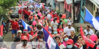 Foto: Militancia Sandinista ratifica su compromiso con la patria, en Jinotega Y Siuna / TN8