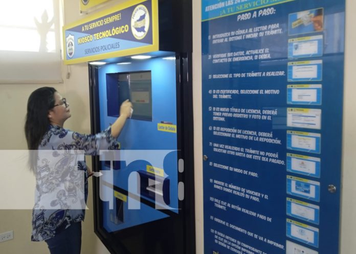3 Foto: Policía Nacional inauguró un kiosco tecnológico en Los Brasiles, Mateares / TN8