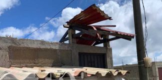 Pobladores de El Crucero alarmados por fuertes vientos